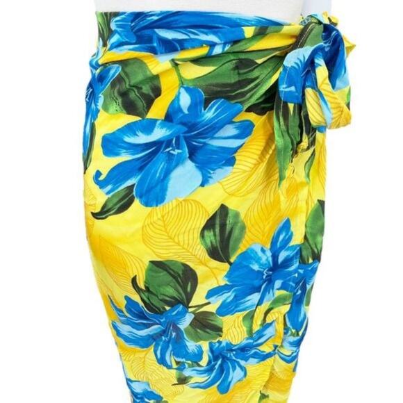 ELIZABETH STEWART Vintage Wrap Waist Cover Up - Picture 3 of 9